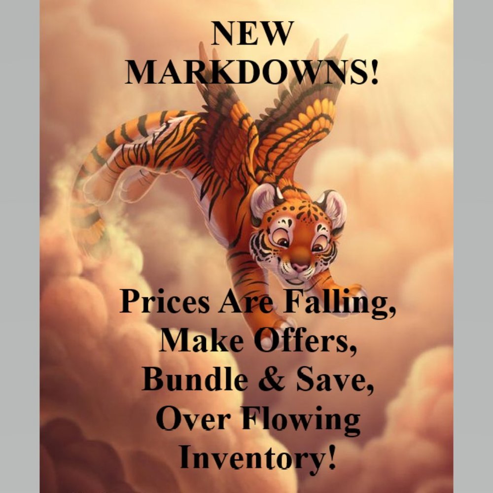 NEW MARKDOWNS!  PRICES ARE FALLING - OVER FLOWING INVENTORY